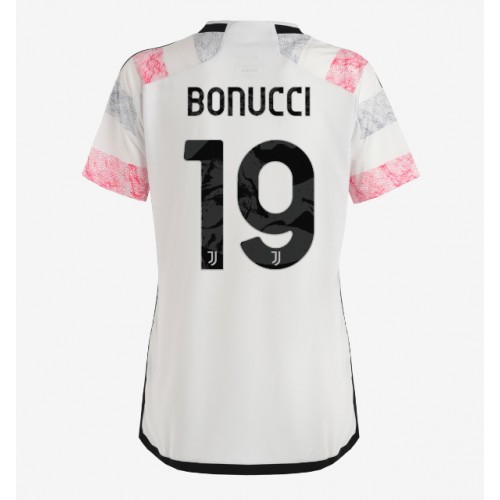 Dres Juventus Leonardo Bonucci #19 Gostujuci za Žensko 2023-24 Kratak Rukav